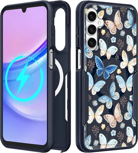 Miniatura 11 de Funda para Moto G 5G 2024 – Compatible con MagSafe para mujeres y niñas, bonita funda protectora magnética para teléfono, diseño femenino Kawaii