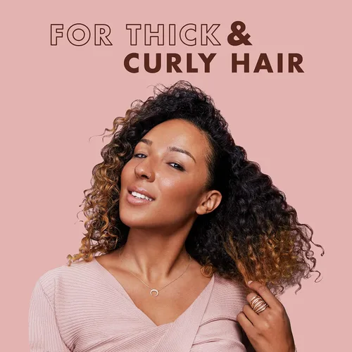 Miniatura 5 de SheaMoisture Hidratar y definir champú, acondicionador y leche de peinado para el cuidado del cabello rizado coco e hibisco con manteca de karité