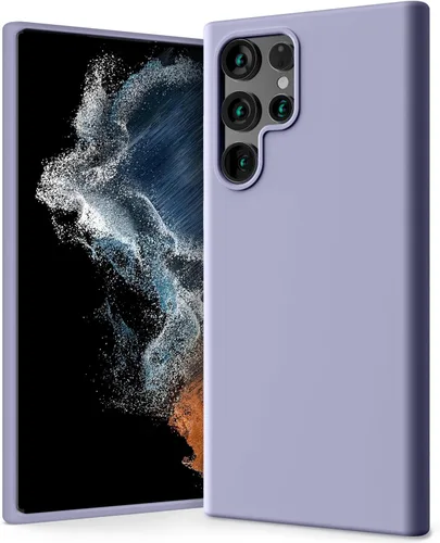 Miniatura 8 de GOOSPERY Funda de silicona líquida compatible con Samsung Galaxy S22 Ultra, suave al tacto, protección de cuerpo completo, a prueba de golpes