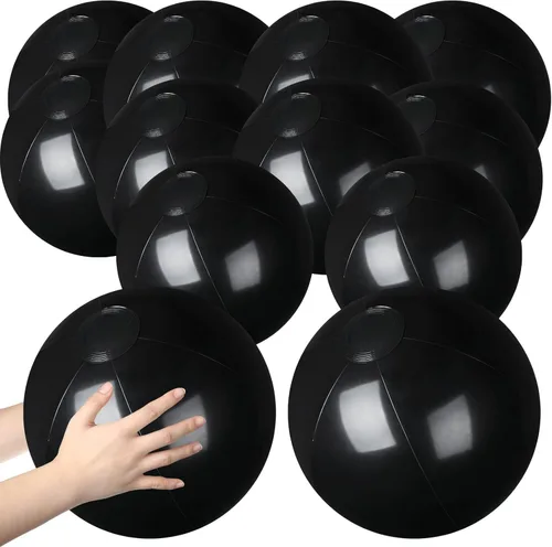 Raiten 12 bolas de playa inflables de playa, bola inflable grande flotante para piscina, recuerdos de fiesta al aire libre, suministros de fiesta de