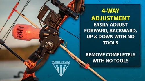 Miniatura 5 de AMS Bowfishing Carrete Retriever Pro - Fabricado en los Estados Unidos