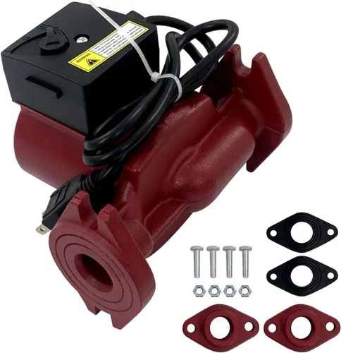 Miniatura 9 de UPS26-99FC 52722512 Bomba de circulador de agua/bomba de caldera 1/6HP Compatible con calefacción radiante, calefacción hidrónico, calefacción