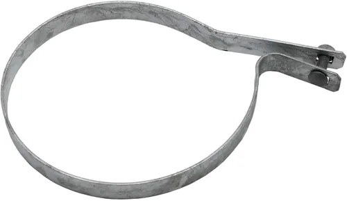 Miniatura 14 de Jake Sales Banda de tensión de 1-7/8 pulgadas para valla de eslabones de cadena – Uso para poste de 1-7/8 pulgadas de diámetro exterior – Banda