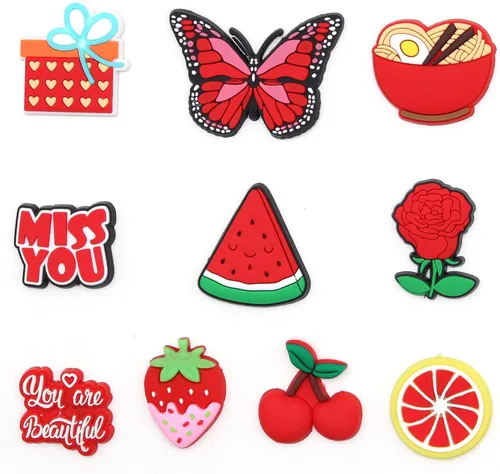 Miniatura 6 de Lbsidiety Cute Cartoon shoe charms PVC shoe Decoration for DIY clog Sandals Bracelets kid girls boy Teen Party Favor Gifts