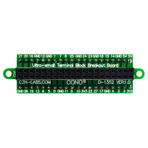 Miniatura 3 de Módulo de placa de conexiones de bloque de terminales GPIO RPi ultra pequeño, para Raspberry Pi