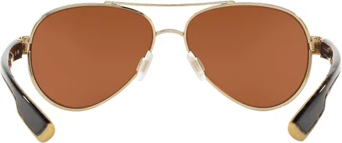 Miniatura 3 de Costa Del Mar Polarized Sunglasses Womens - Loreto Aviator Designer Sunglasses for Women with 100% UV Protection Size 56 580P