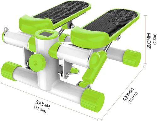 Miniatura 6 de YSUEFIJO Mini escalón con bandas de resistencia, equipo portátil de entrenamiento, máquina de ejercicio de fitness, máquinas de fitness aeróbico