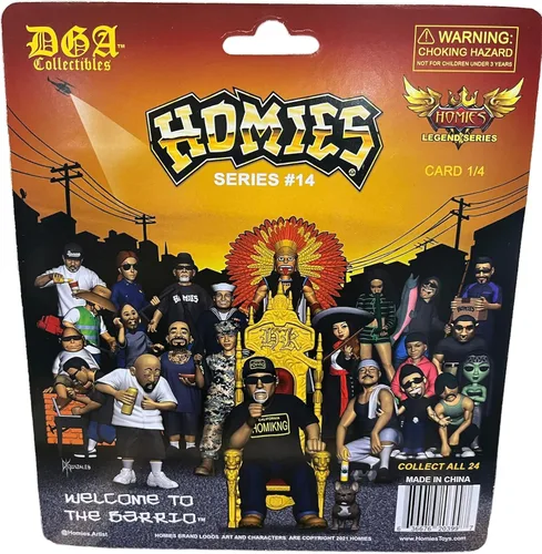 Miniatura 2 de Homies Series #14 - Tarjeta de figuras coleccionables #4 de 4