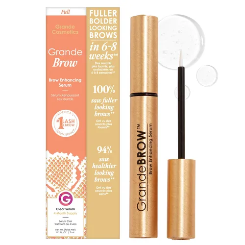 Miniatura 8 de Grande Cosmetics GrandeBROW Suero para mejorar las cejas para unas cejas más llenas y atrevidas - Suero para cejas con vitaminas, péptidos