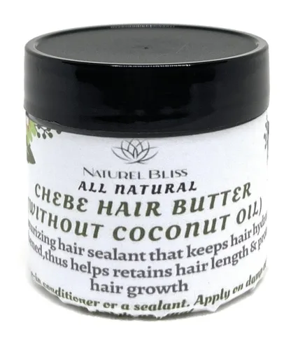 Chebepowder Hair Growth Butter(No Coconut Oil)/Chebepowder with Aloe vera/Amla Powder/Jamaican Black Castor Oil/Fenugreek (Unscented, 2 oz)