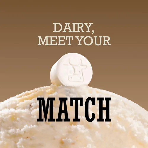 Miniatura 9 de DairyPill Enzima lactasa 18,000 FCC por pastilla, 180 unidades, solución para intolerancia a la lactosa, portátil, fácil de tragar, conservante