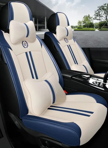 Miniatura 2 de Funda de asiento de automóvil compatible con LR2 transpirable e impermeable compatible con bolsa de aire compatible con asiento de automóvil