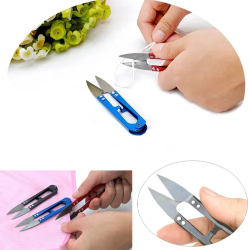 Miniatura 6 de UCEC Tijeras de hilo de 4.2 pulgadas, tijeras de coser pequeñas de ganchillo para coser y tejer, mini tijeras pequeñas para coser bordado, tejer
