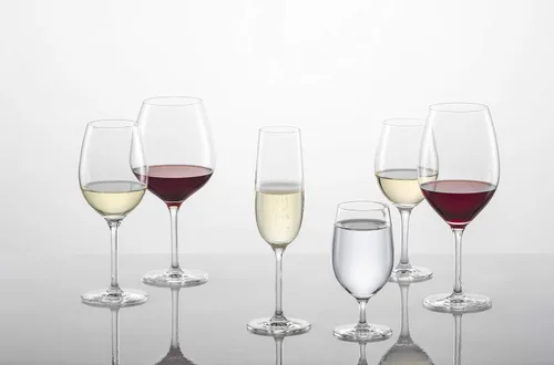 Miniatura 4 de Schott Zwiesel Tritan - Juego de 6 copas de cristal para banquetes de cristal color burdeos, 21.3 onzas