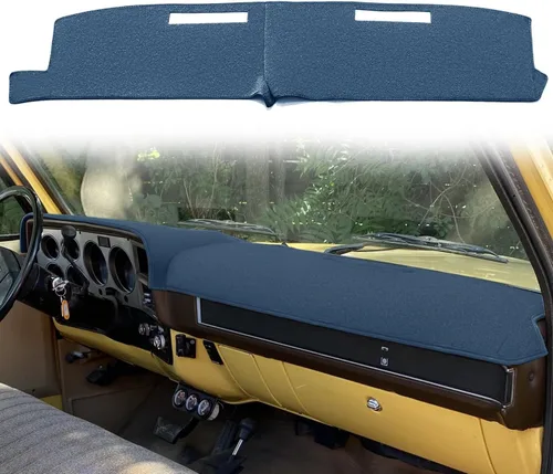 Miniatura 7 de Tapete de cubierta de tablero personalizado para Chevy Chevrolet Silverado C10 C20 C30 K10 K20 K20 K30 Suburban K5 Blazer Pickup, GMC Jimmy C/K 15