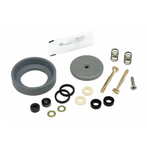 T&S Brass B-10K Kit de reparación para válvula de pulverización, negro