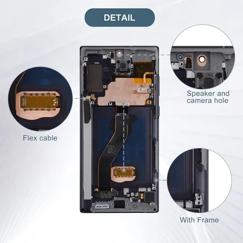 Miniatura 4 de Pantalla TFT compatible con Samsung Galaxy Note10+ Note 10 Plus SM-N975U SM-N975F/DS 6.8 pulgadas, pantalla táctil LCD con herramientas de huellas