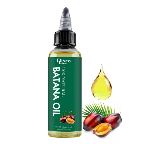 Aceite de batana para el crecimiento del cabello, 100% natural crudo de Honduras, aceite de crecimiento del cabello para cabello más grueso y largo,