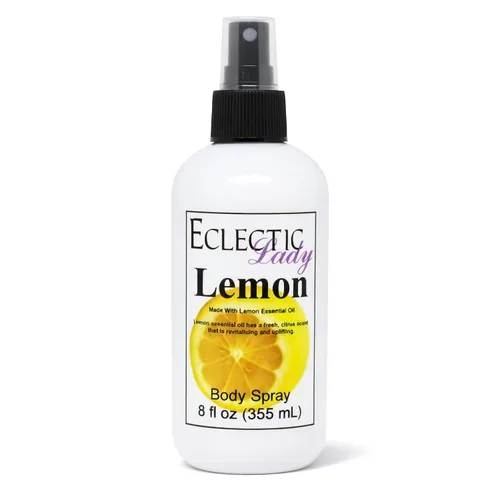 Miniatura 12 de Eclectic Lady Spray corporal de limón, doble fuerza, 2 onzas, espray corporal para mujeres con fragancia limpia, ligera y suave, colonia con aroma