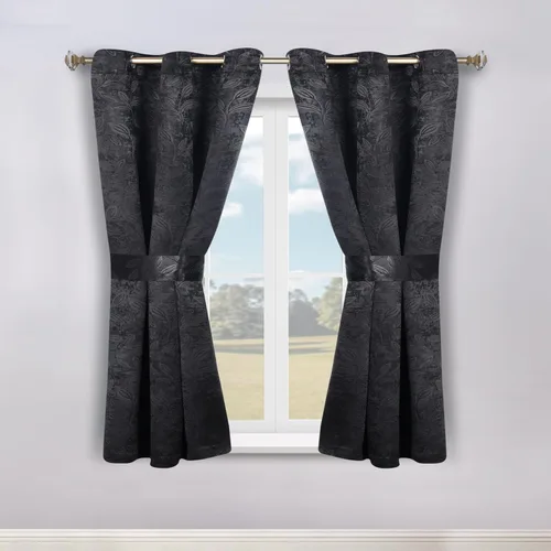 Miniatura 180 de SUPERIOR Cortinas Opacas, Oscurecimiento de Habitación Acento de Ventana para Dormitorio, Bloqueo del Sol, Térmicas, Cortinas Bohemias Modernas, Gris
