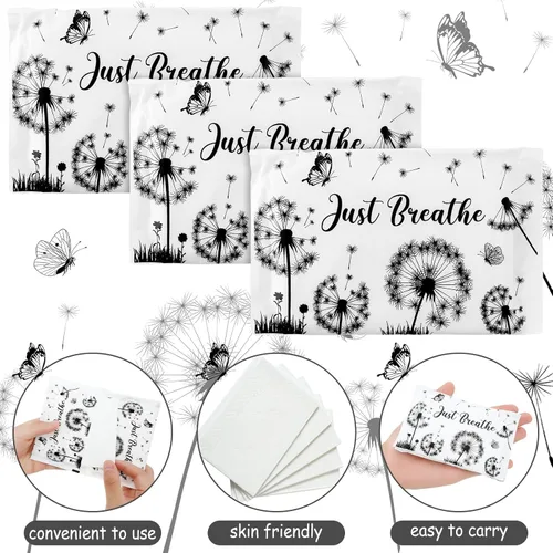 Miniatura 3 de PerKoop Paquete de 100 pañuelos faciales desechables de tamaño de viaje, 3 capas, para viajes de verano, boda, escuela, cartera, suministros