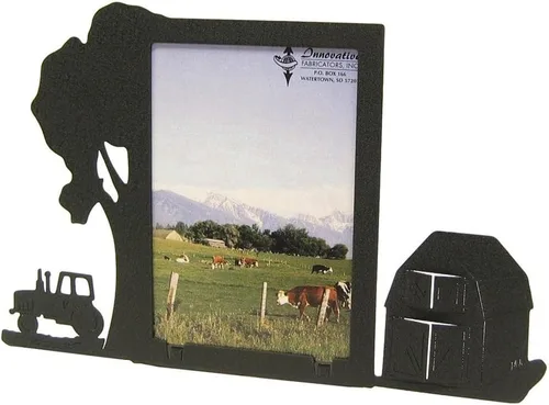 Miniatura 19 de Innovative Fabricators, Inc. American Steel Farm & Ranch - Marco de fotos, tractor de tracción en las cuatro ruedas, paisaje de 5 x 7, fabricado