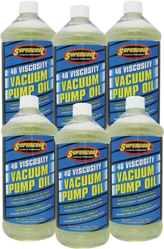 Miniatura 7 de TSI Supercool 33713 Aceite para bomba de vacío 46 CST 32oz 1 paquete