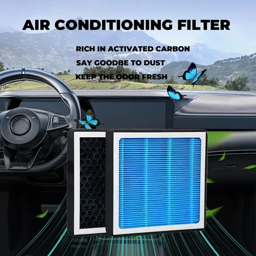 Miniatura 4 de CF11182 Filtro de aire de cabina con carbón activado para Honda Civic, Clarity, CR-V CRV, CR-Z CRZ, Fit, HR-V HRV, Insight, Odyssey y RDX, TLX