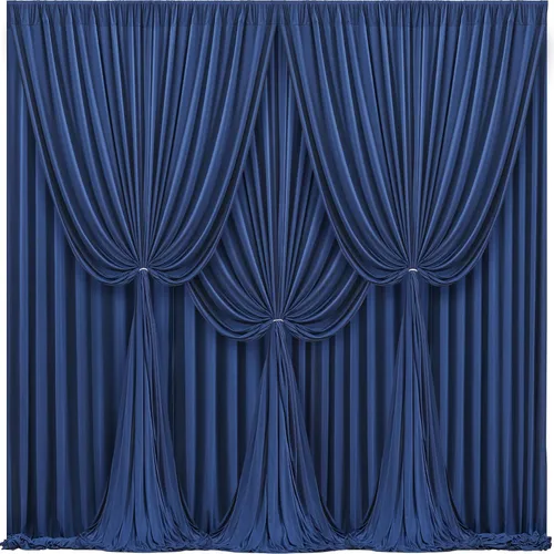 Miniatura 20 de Cortinas de fondo azul bebé de 8 x 10 pies para bodas, cortinas de fondo de poliéster sin arrugas, para baby shower, fiestas de cumpleaños