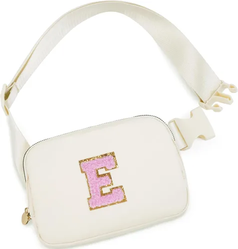Miniatura 145 de Bolsa de cinturón para niñas y mujeres, bolsas cruzadas, riñonera, riñonera personalizada, Negro, Small
