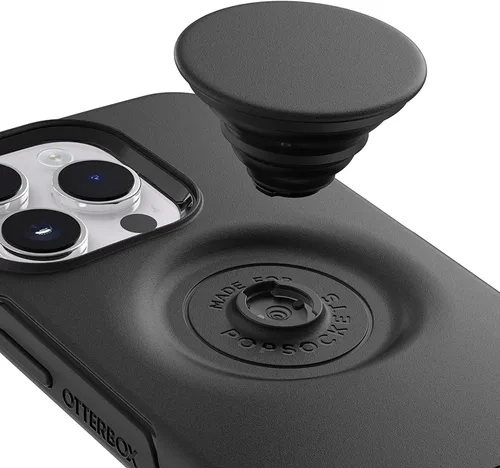 Miniatura 2 de OtterBox + Pop Symmetry Series - Funda para iPhone 14 Pro Max (solamente) - Embalaje no minorista - Negro