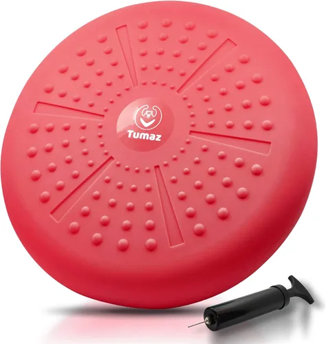 Cojín Tambaleante Tumaz - Asiento Móvil para Mejorar la Postura al Sentarse y Mantenerse Concentrado para Niños con Necesidades Sensoriales, Disco