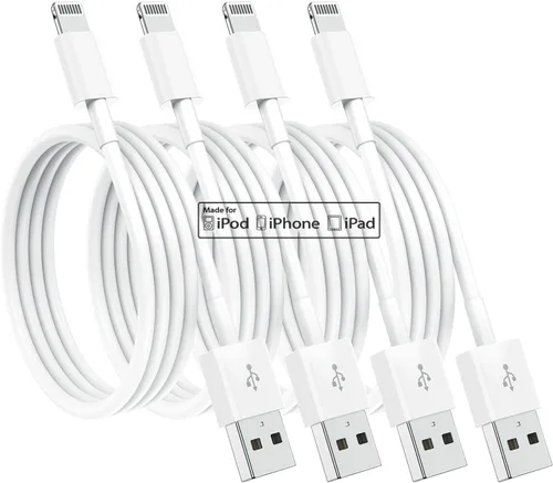 Miniatura 28 de Susnwere Cable de carga extra largo para iPhone de 15 pies, [certificado Apple MFi], cable USB a Lightning de 15 pies, cable de carga rápida