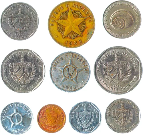 Miniatura 59 de Malta 10 Monedas Mixtas Moneda Maltesa Mils Céntimos Desde 1972
