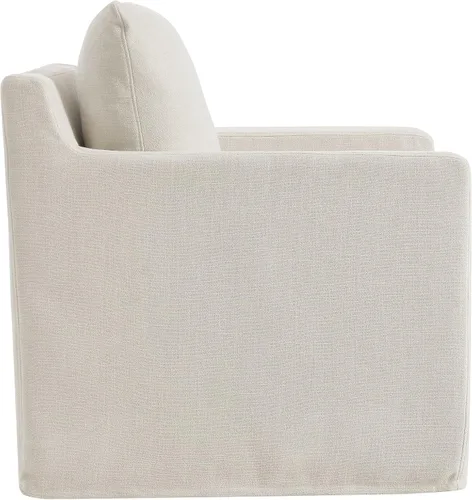 Miniatura 5 de Modway Serene - Sillón giratorio en sal - Silla tapizada de tela moderna - Sillón cubierto - Silla giratoria para sala de estar o dormitorio Salt