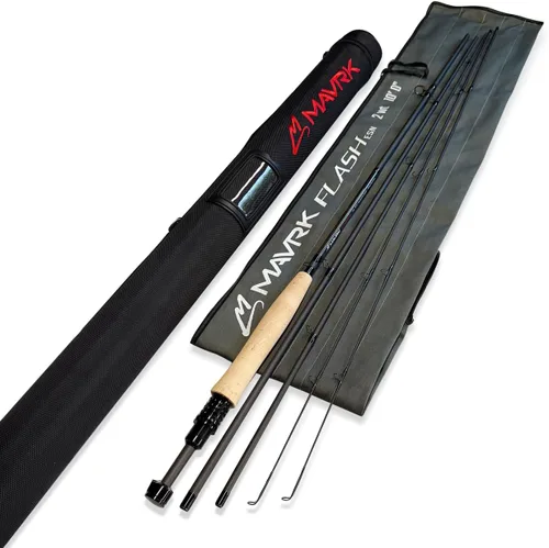 Miniatura 9 de MAVRK USA Fly Fishing Rod Euro Nymph & Dry Fly Rods 2 in 1 Convertible Design Lightweight, Extra Sensitive, Precision Action, Freshwater Trout