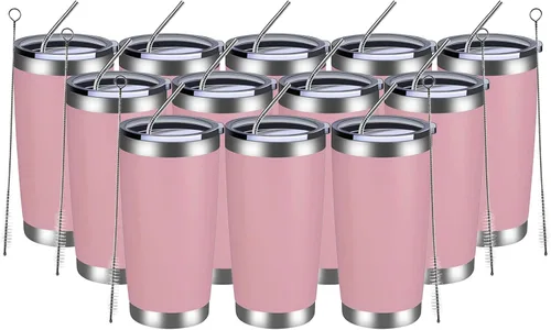 Miniatura 33 de MEWAY - Vaso de 20 onzas para café Azul marino