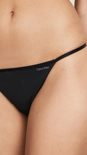 Miniatura 4 de Calvin Klein Bragas elegantes de tanga para mujer, Desnudo Negro
