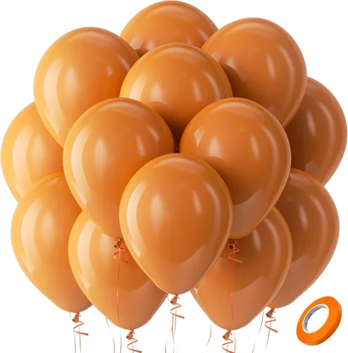 Miniatura 190 de Bezente - Globos de 12 pulgadas de látex con confeti para bodas, graduaciones, despedidas de soltera y cumpleaños, aptos para helio, dorado, 60
