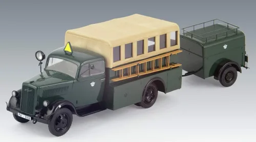 Miniatura 2 de ICM Modelos Tipo 2,5-32 KZS 8 WWII Alemán Camión de Bomberos Ligero Modelo Kit