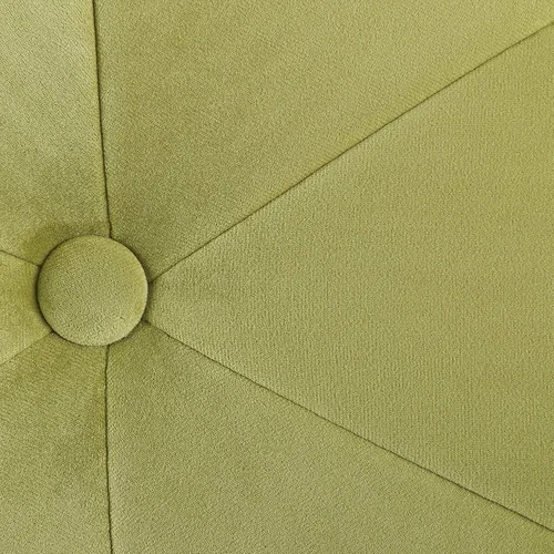 Miniatura 18 de Linon Talulah - Taburete decorativo y tocador verde claro y dorado