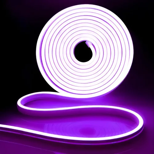 Miniatura 15 de iNextStation RGB Smart IC - Tira de luces LED de neón de 5 V, USB, 16.4 pies 5M, tira de luces de neón flexible, multicolor, IP67, impermeable