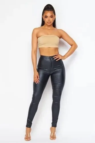 Miniatura 2 de SOHO GLAM - Jeans ajustados elásticos de cintura superalta