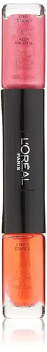 L'Oréal Paris Cosmetics Infallible Nail, Keep Magenta, 0.34 onzas líquidas