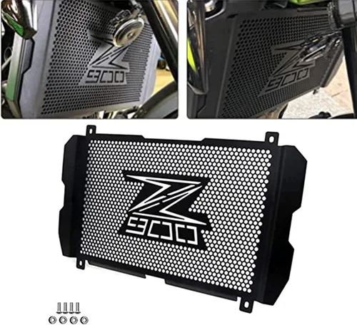 Miniatura 2 de Z900 motocicleta radiador rejilla tanque de agua protector protector ornamento para Kawasaki Z900 Z 900 2016 2017 2018 2019 2020 2021