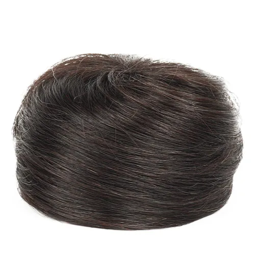 Miniatura 6 de 2 extensiones de moño de cabello, accesorio de peluca, extensiones de cabello hacia arriba, coleteros para el cabello, extensiones de moño para cola