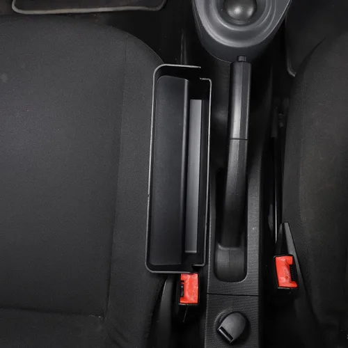 Miniatura 4 de YIWANG Caja de almacenamiento de freno de mano central de plástico ABS para Mercedes Benz Smart 453 Fortwo Forfour 2015-2020 Bandeja de guantes