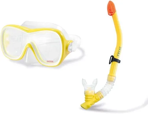 Miniatura 2 de Intex Wave Rider - Juego de máscara hipoalergénica sin látex y fácil flujo (2 unidades)