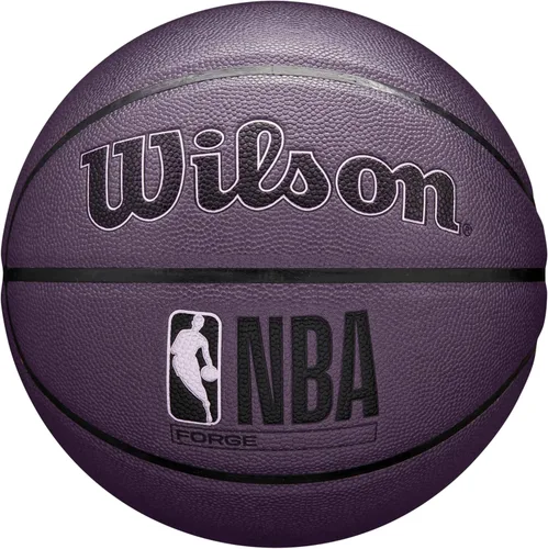WILSON NBA Forge - Baloncesto en interiores y exteriores, morado, tamaño 6-28.5 pulgadas Púrpura