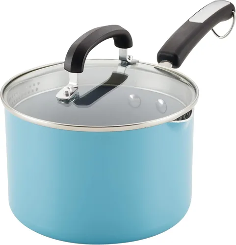 Miniatura 15 de Sartén antiadherente de cerámica EcoAdvantage de Farberware, 10 pulgadas, Aqua Aguamarina